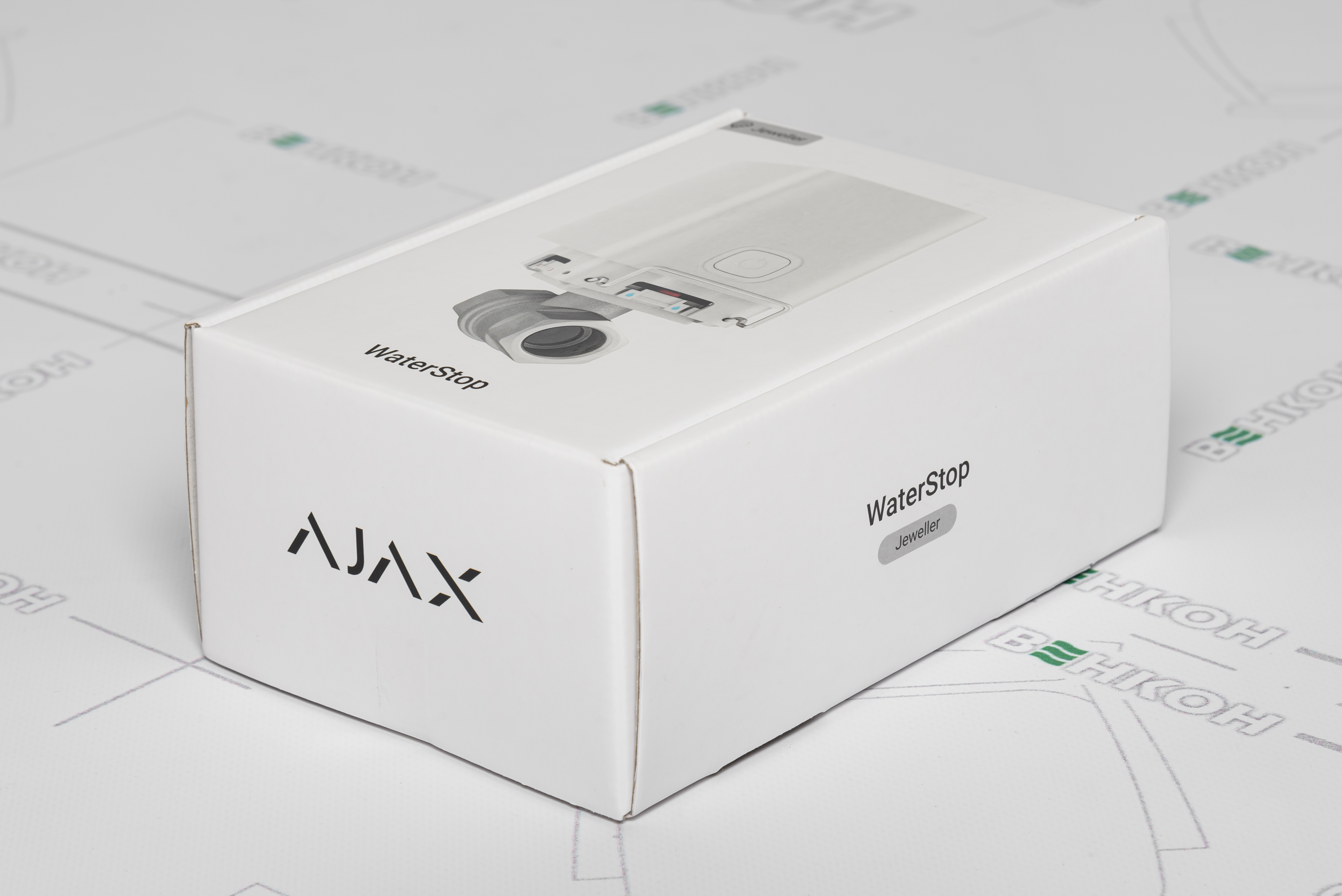 Ajax WaterStop 3/4" White + Hub 2 (4G) White в магазине - фото 17