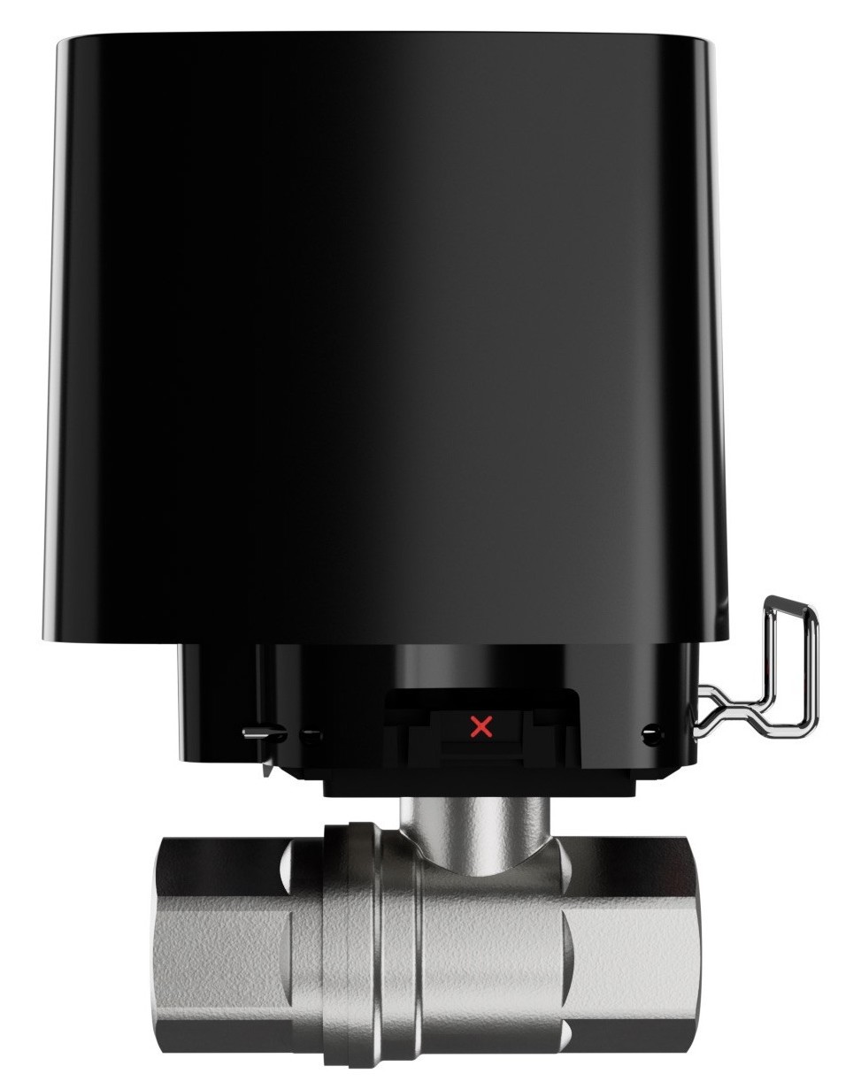 Система защиты от протечки воды Ajax WaterStop 1/2" Black + Hub 2 Black внешний вид - фото 9