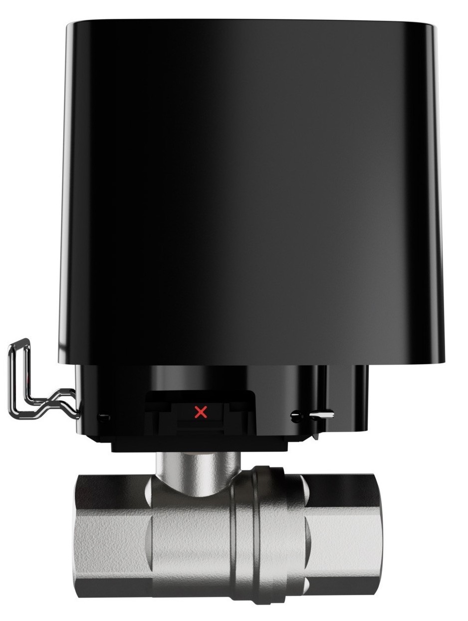 обзор товара Система защиты от протечки воды Ajax WaterStop 3/4" Black + Hub Plus Black - фотография 12