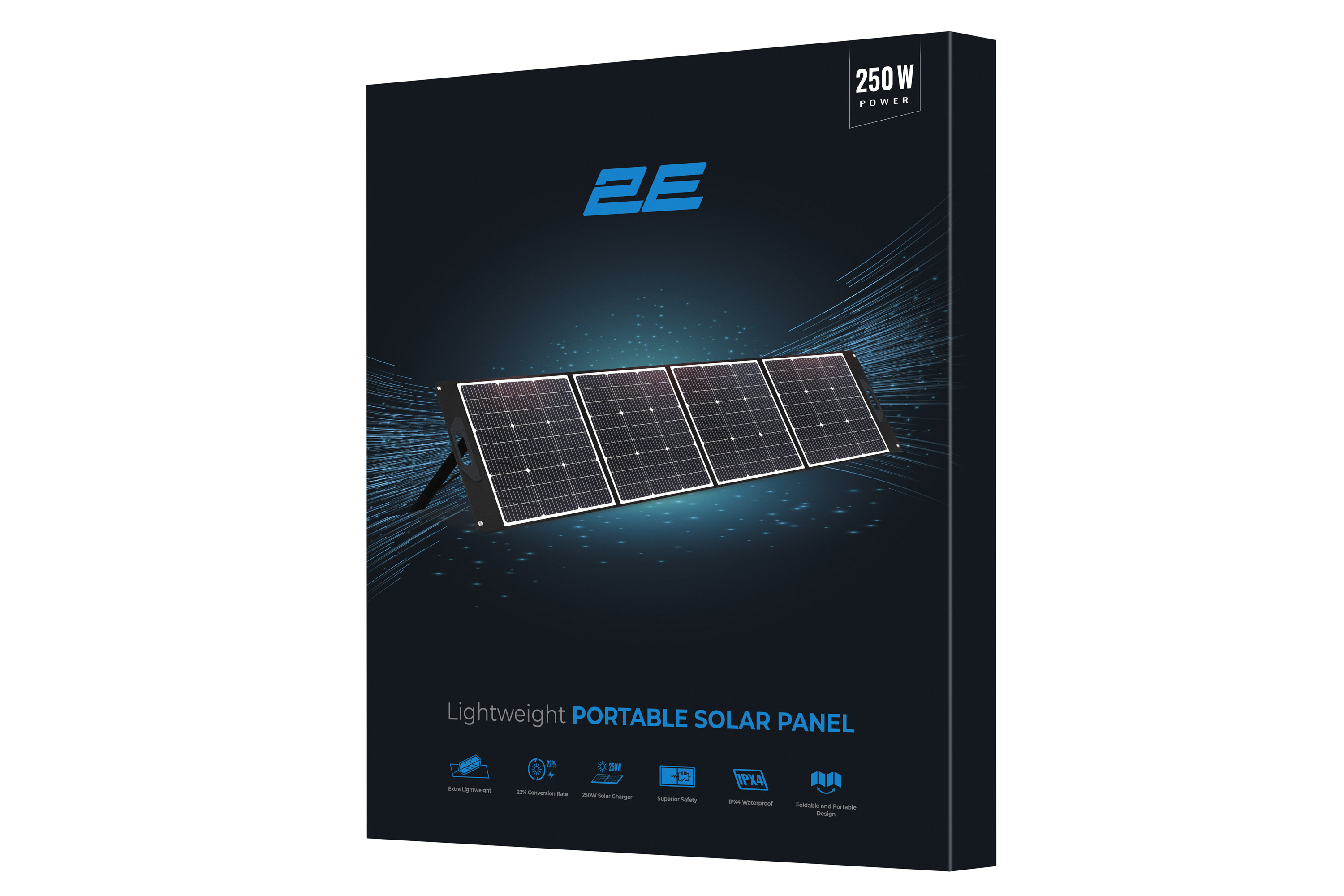 Портативна сонячна батарея 2E 2E-PSPLW250 зовнішній вигляд - фото 9