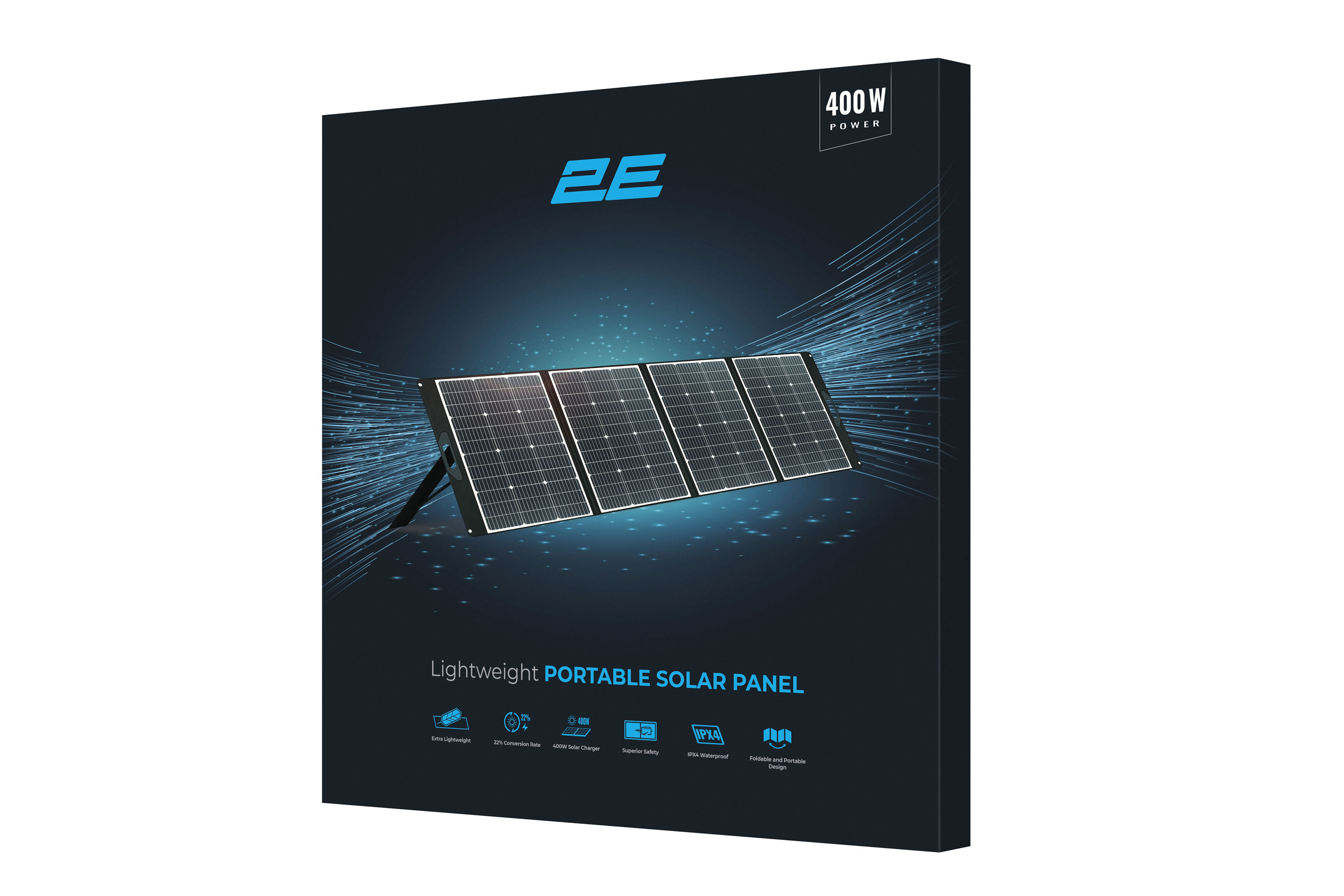 Портативна сонячна батарея 2E 2E-PSPLW400 зовнішній вигляд - фото 9
