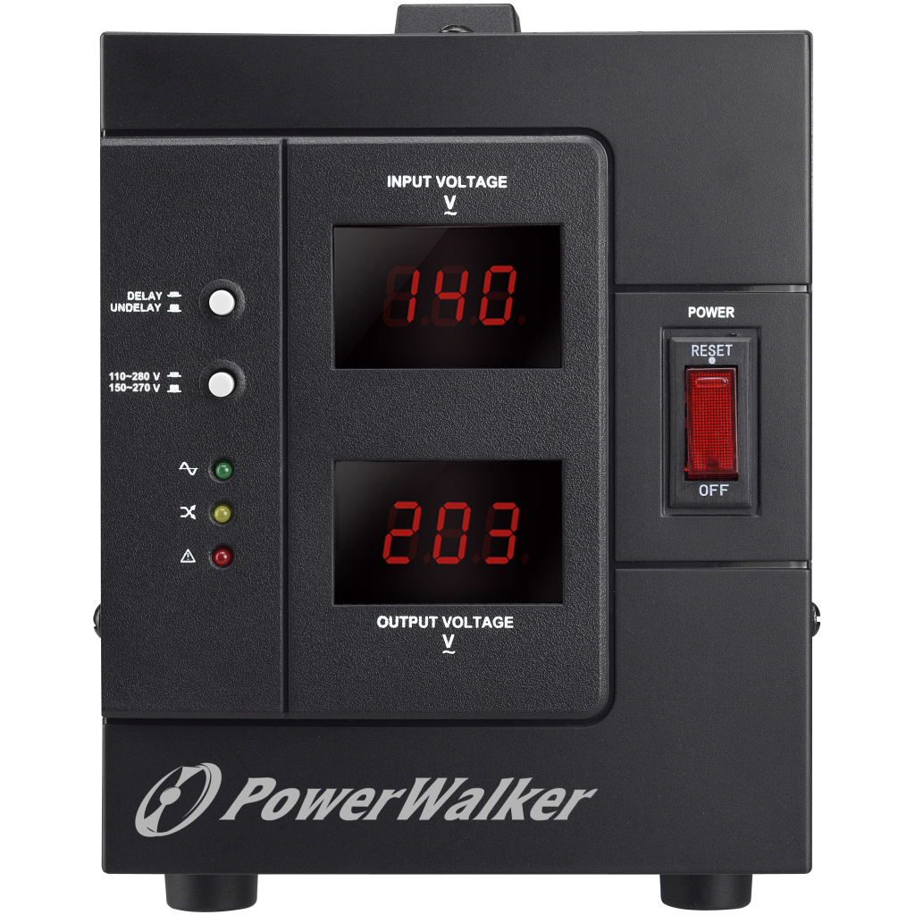 Стабілізатор напруги PowerWalker AVR 1500 (10120305) ціна 2037.20 грн - фотографія 2