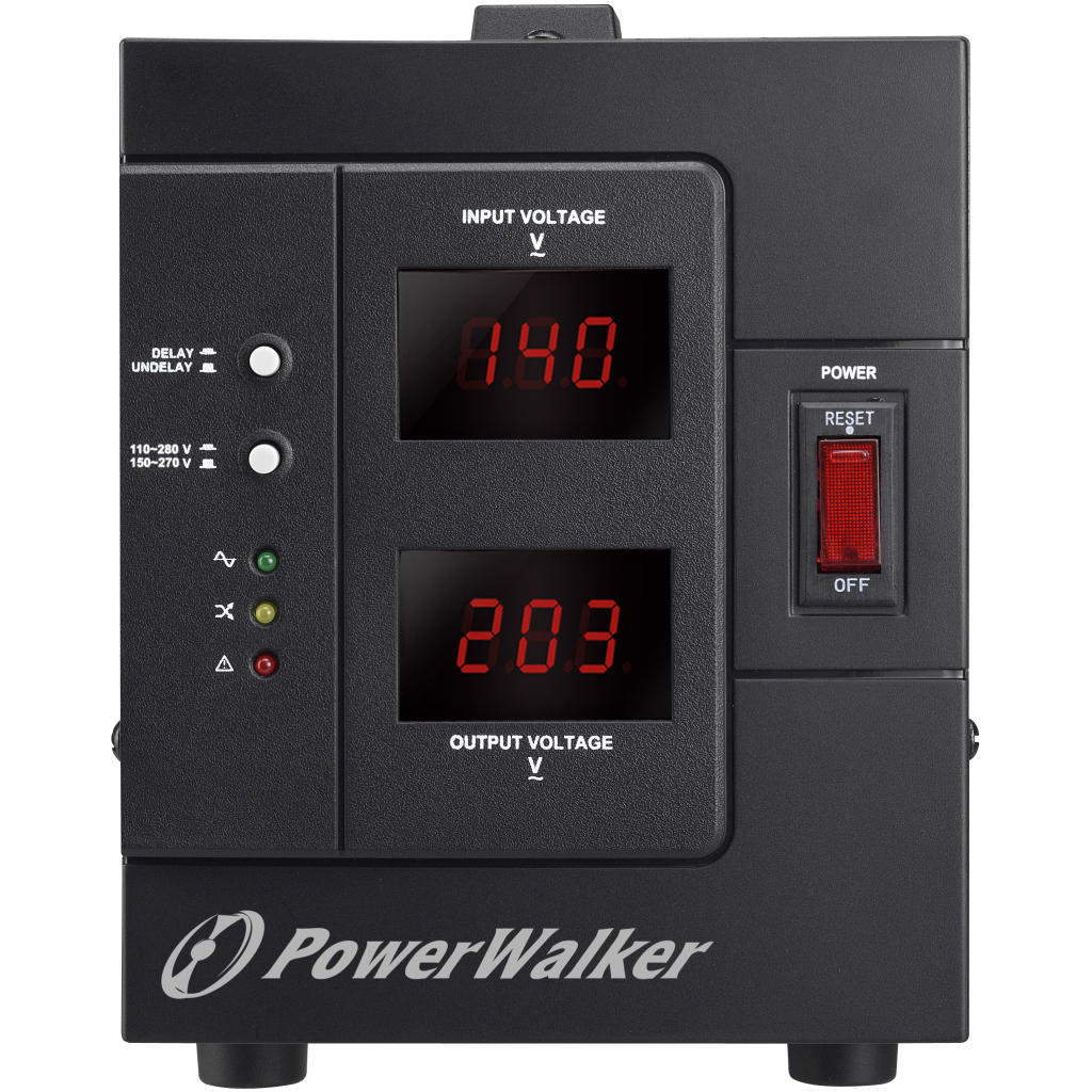 Стабілізатор напруги PowerWalker AVR 1500 (10120305) ціна 2102 грн - фотографія 2