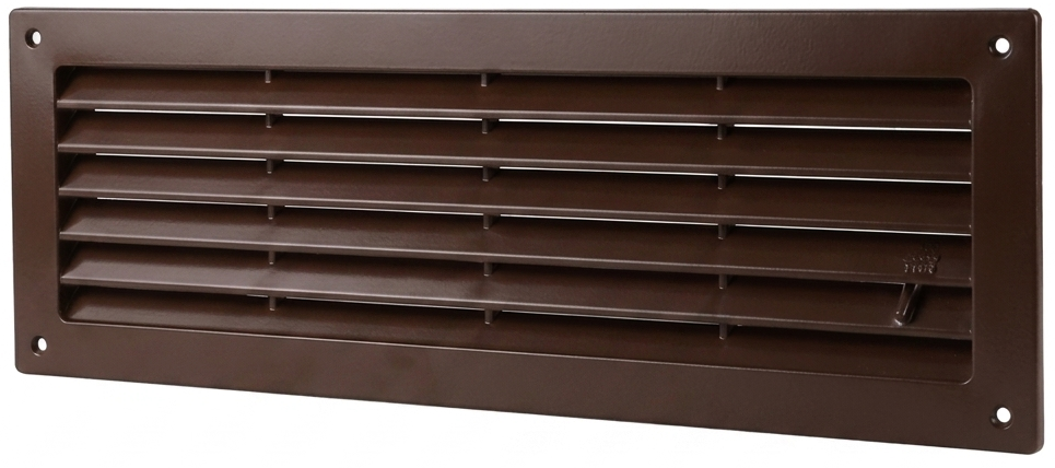 Решітка вентиляційна Вентс МВ 450Р коричнева