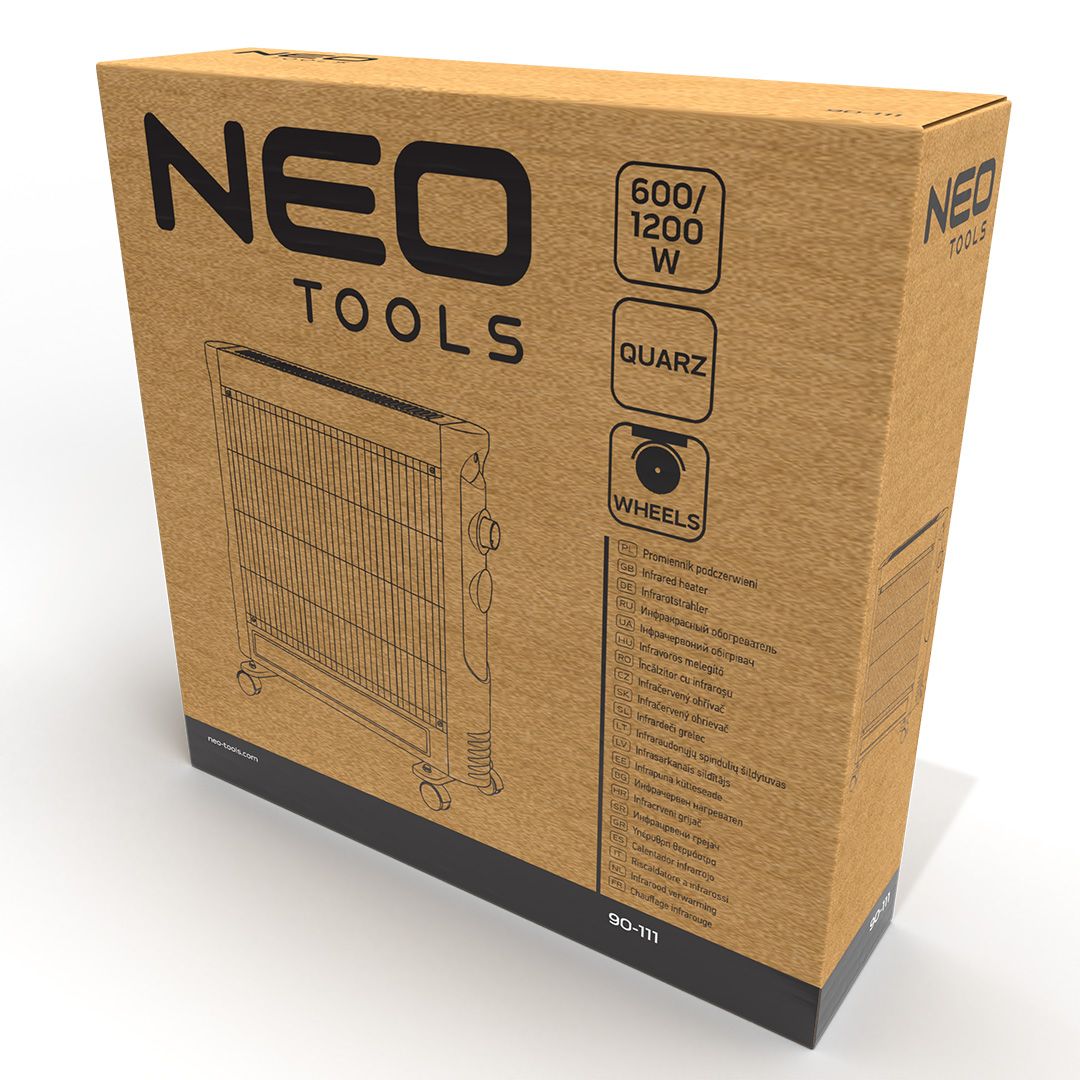 Інфрачервоний обігрівач Neo Tools 90-111 огляд - фото 8