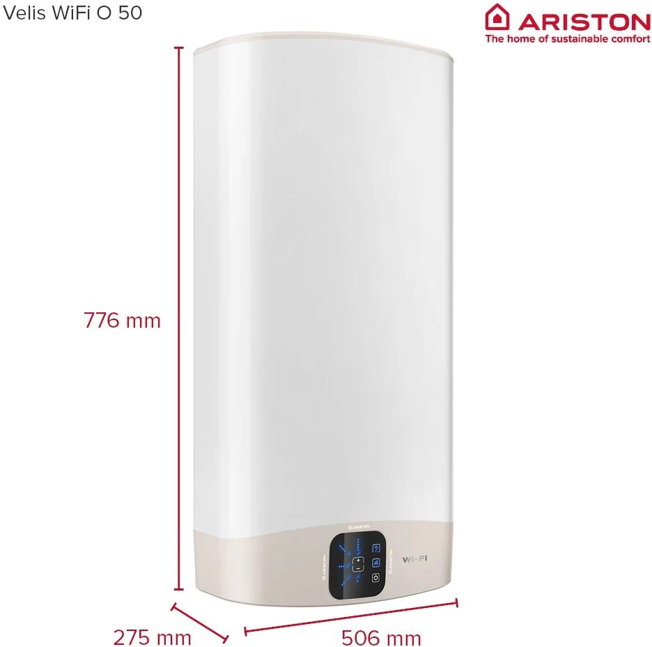 Бойлер Ariston VLS Wi-Fi 50 EU O обзор - фото 11
