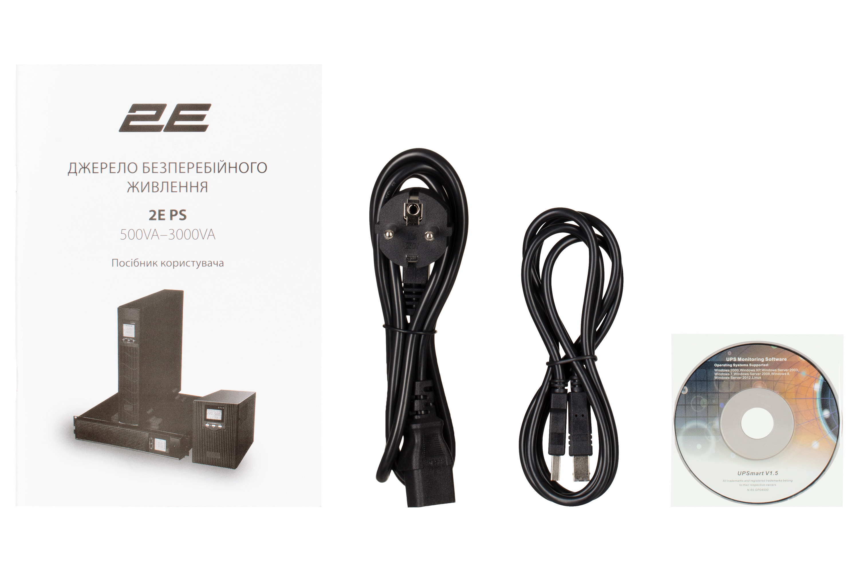 Источник бесперебойного питания 2E PS3000RT, 3000VA/2400W, RT3U, LCD, USB, 6xC13 характеристики - фотография 7