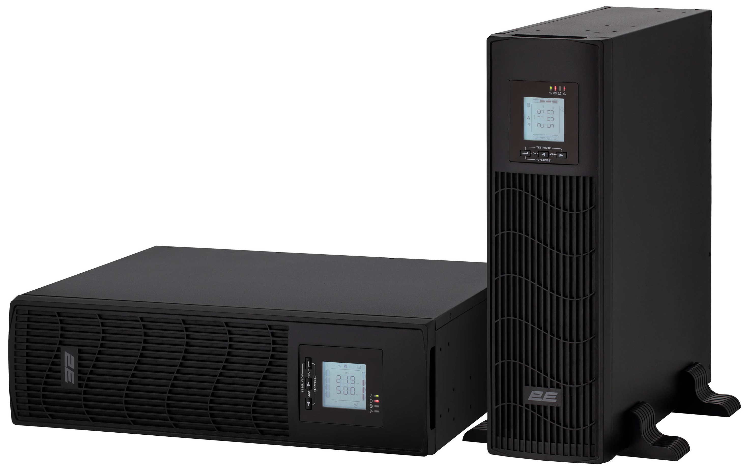 2E PS3000RT, 3000VA/2400W, RT3U, LCD, USB, 6xC13