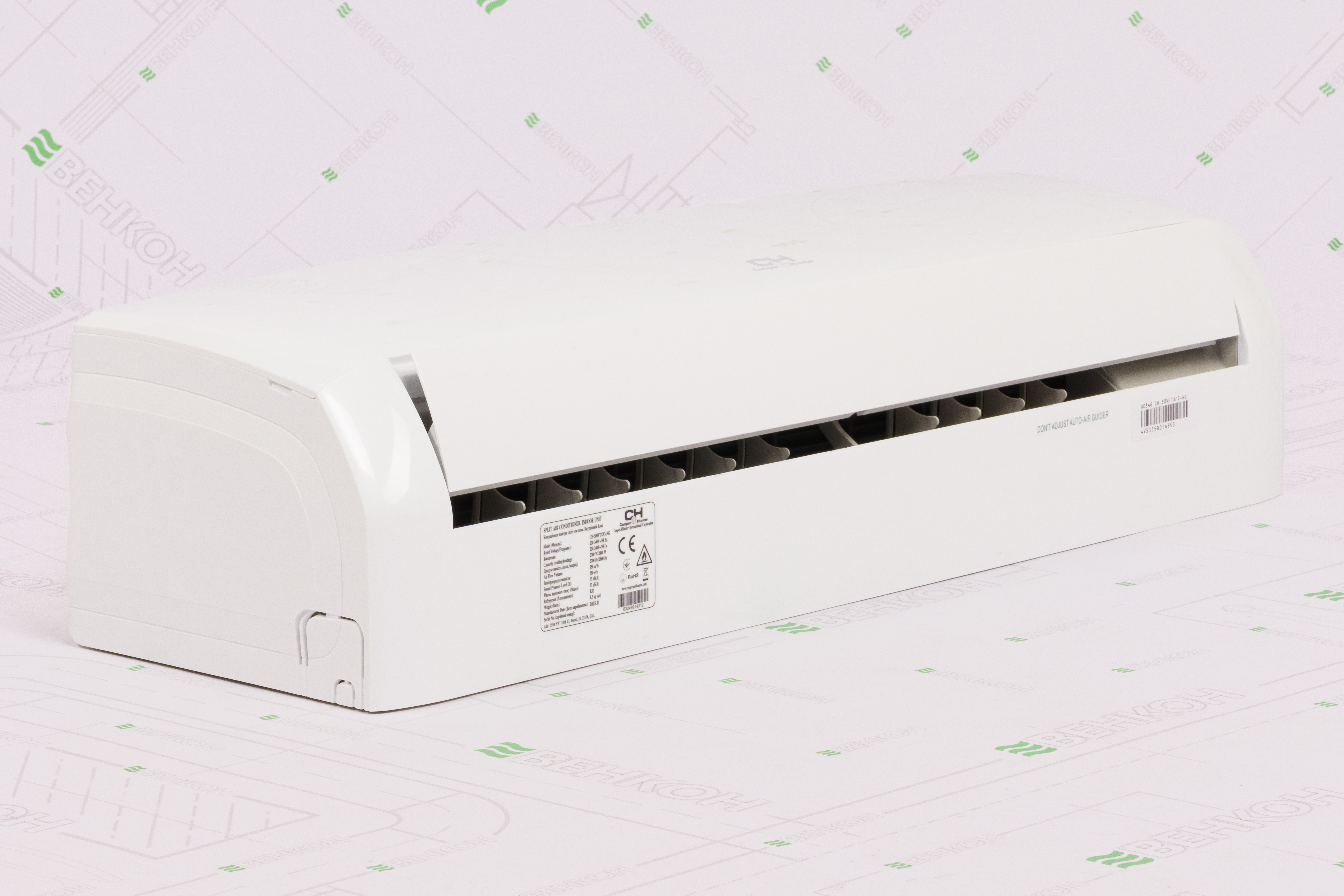 Кондиціонер спліт-система Cooper&Hunter Vital Inverter CH-S18FTXF2-NG огляд - фото 8