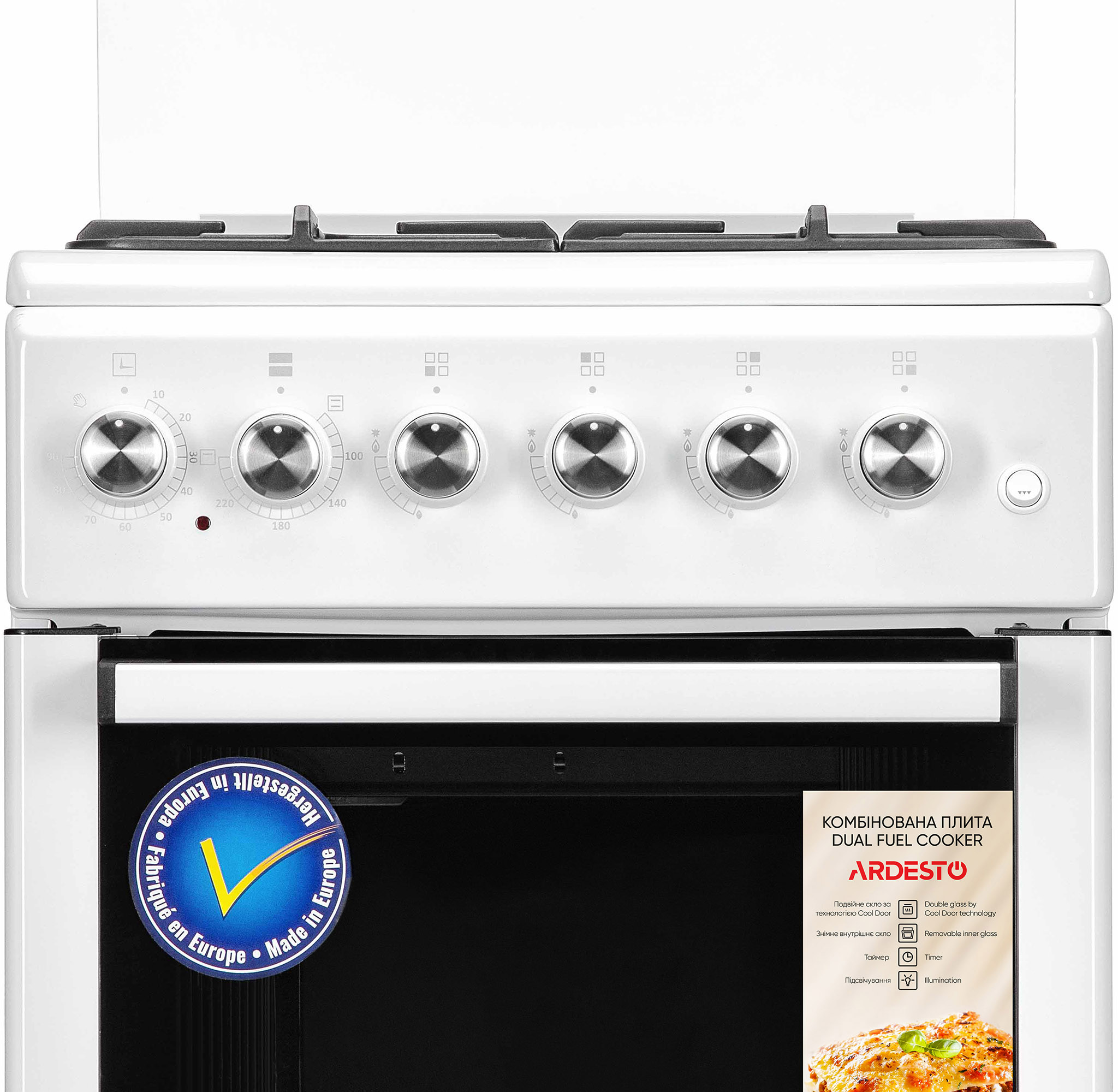 Кухонна плита Ardesto FSC-F5060AW характеристики - фотографія 7