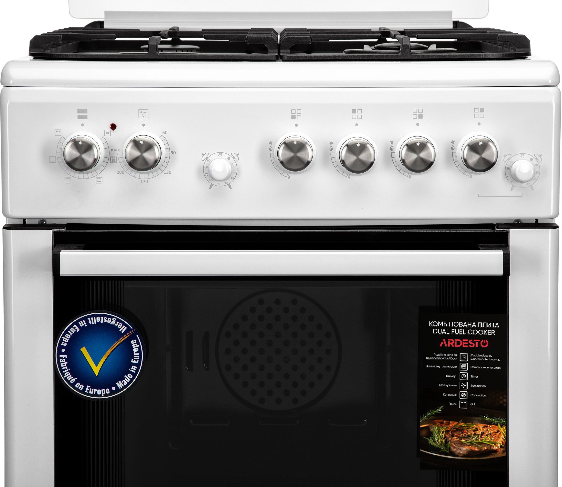 Кухонная плита Ardesto FSC-F6060PW характеристики - фотография 7
