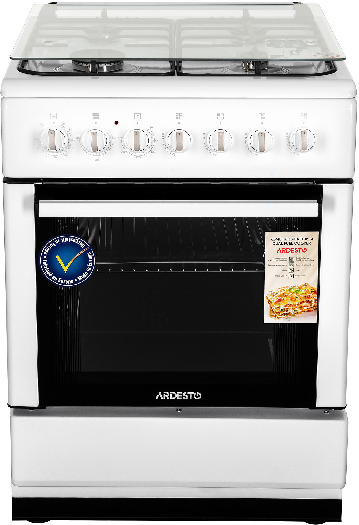 Кухонная плита Ardesto FSC-F6060AW инструкция - изображение 6