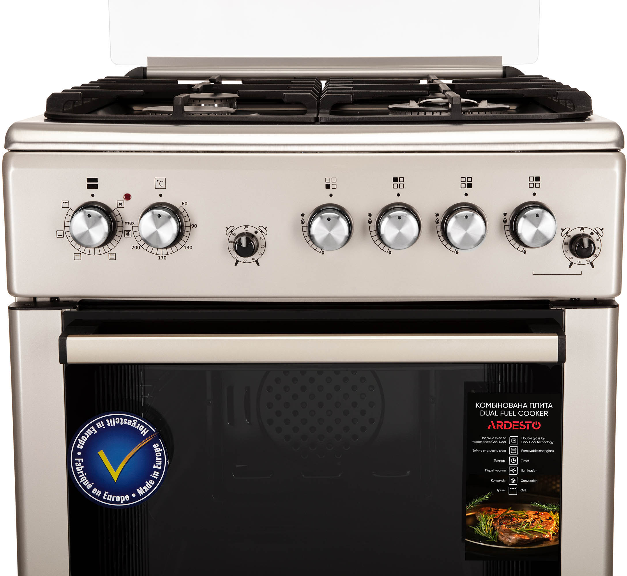Кухонная плита Ardesto FSC-F6060PS характеристики - фотография 7