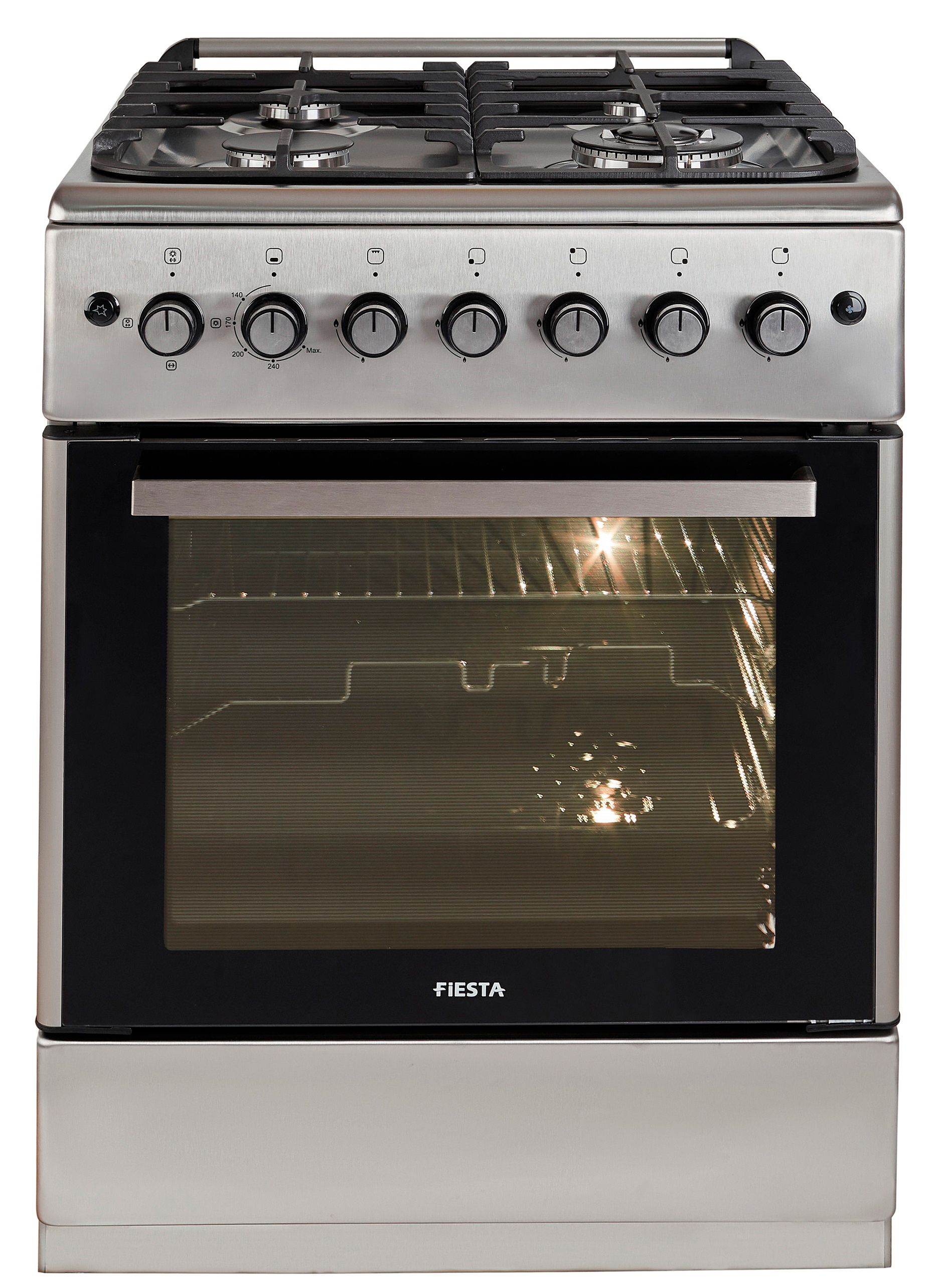 Кухонная плита Fiesta G 6403 SICLtw-SS цена 13999.00 грн - фотография 2