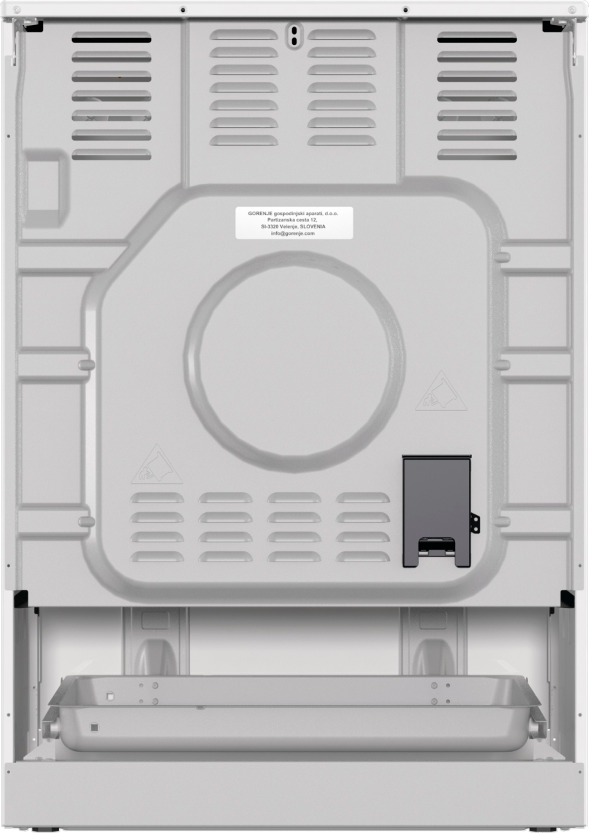 Кухонная плита Gorenje GECS6C70WC (FR6A4D-CEDA2) внешний вид - фото 9