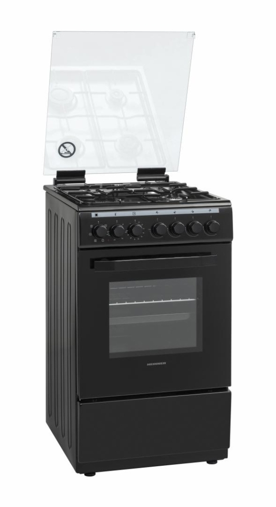 Кухонна плита Heinner HFSC-V60LITGC-BK в інтернет-магазині, головне фото