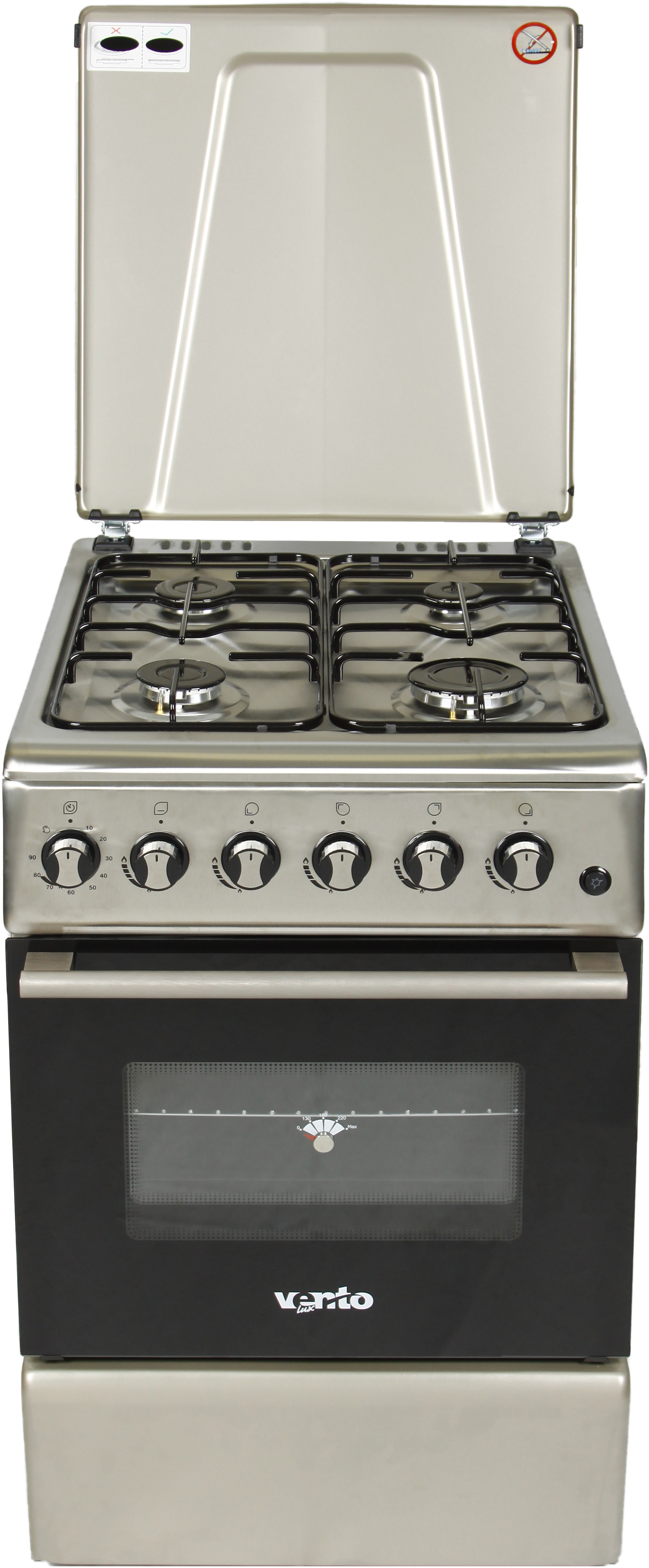 Отзывы кухонная плита Ventolux GG 5060 ES (X) T в Украине
