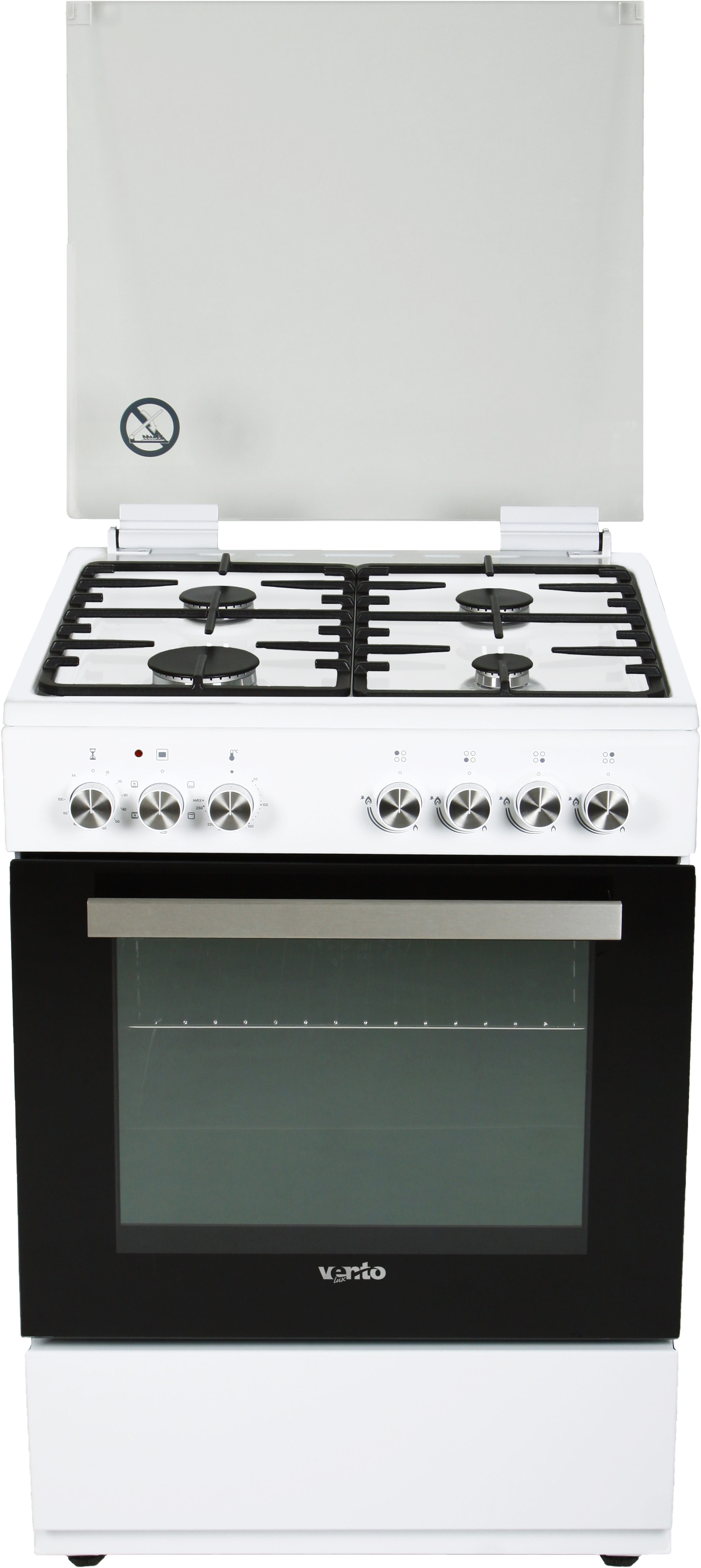 Кухонная плита Ventolux GE 6060 CS 6MT (WH) цена 0.00 грн - фотография 2