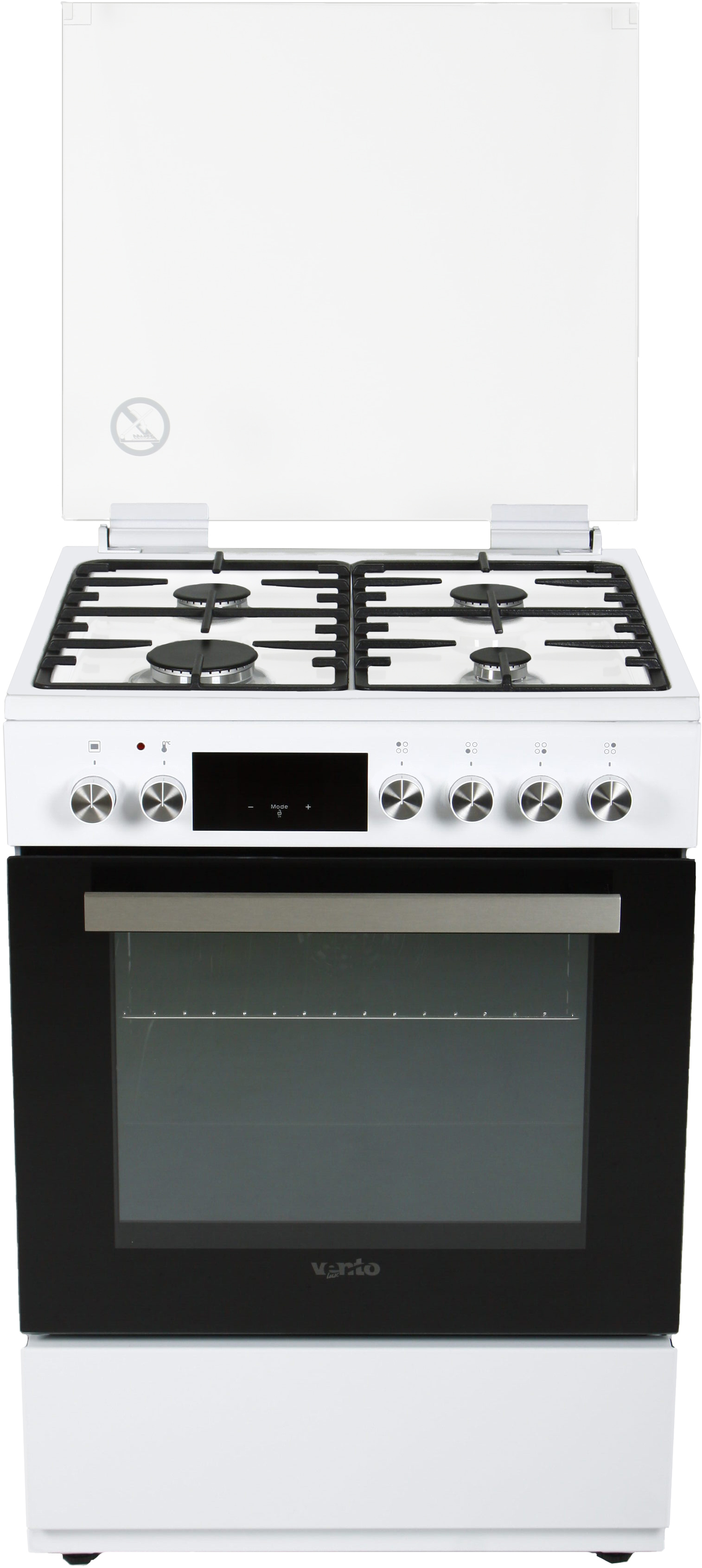 Кухонна плита Ventolux GE 6060 CS 6TC (WH) огляд - фото 8