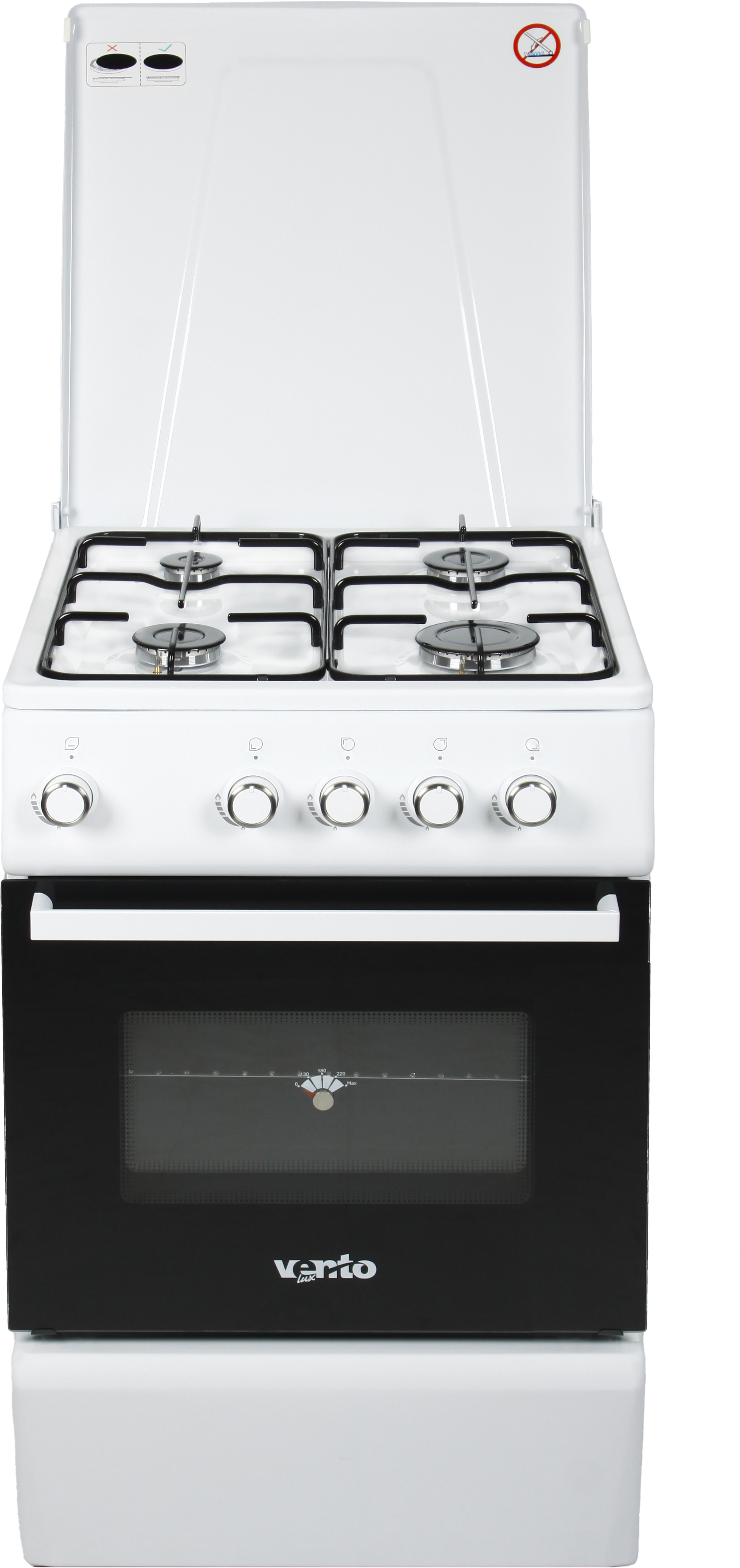Кухонная плита Ventolux GG 5050 S (WH) T