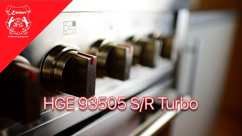 Кухонная плита Kaiser HGE 93505 S характеристики - фотография 7