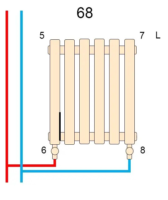 Радиатор для отопления Betatherm QUANTUM 2000мм x 405мм (BQ 1200/10 9016M 68) цена 14012 грн - фотография 2