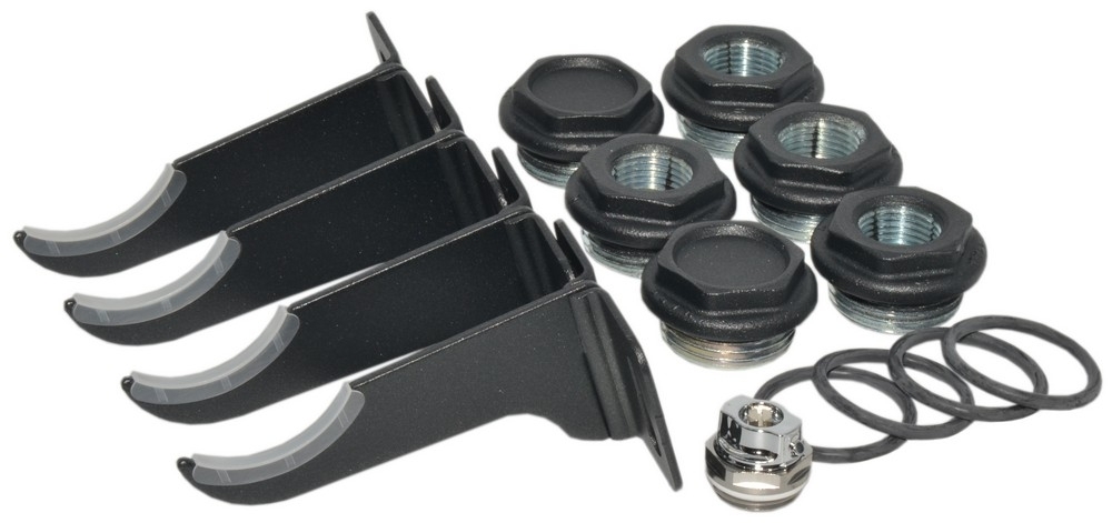 Nova Florida для алюм. рад. 1" х 1/2" Black Coffee (550148V)