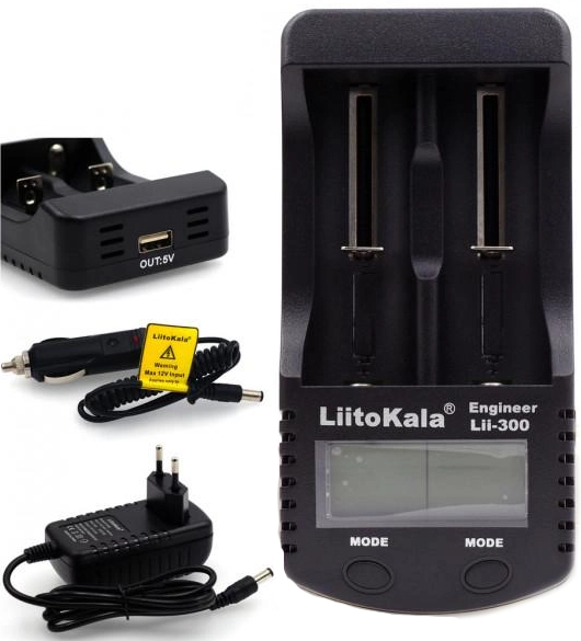 в продаже Зарядное устройство LiitoKala Lii-300 - фото 3