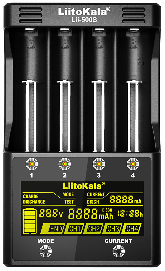 Зарядний пристрій LiitoKala Lii-500S в інтернет-магазині, головне фото