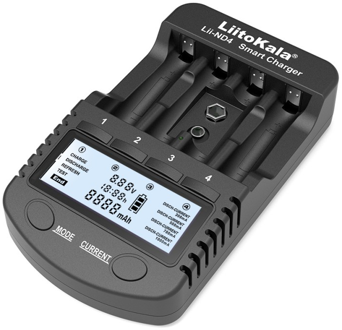 Зарядное устройство LiitoKala Lii-ND4 в интернет-магазине, главное фото