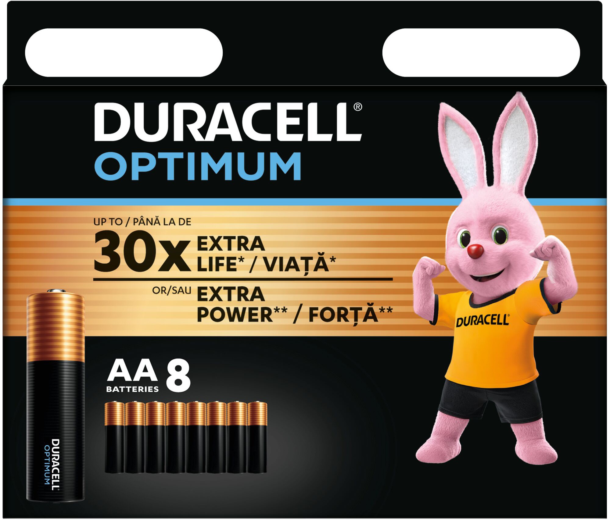Батарейка Duracell Optimum AA 8 шт.