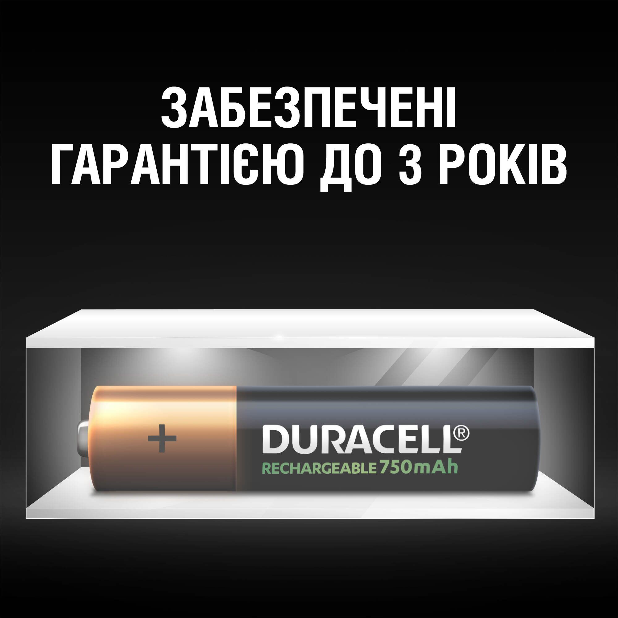 Аккумулятор Duracell Recharge AAA 750 mAh 4 шт. обзор - фото 8