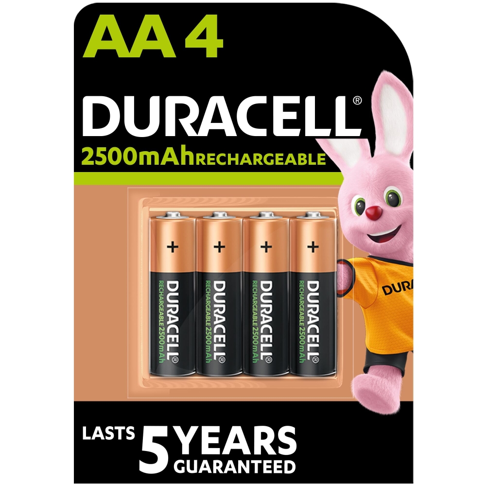 Duracell Turbo AA 2500 mAh 4шт. (5000394057203)