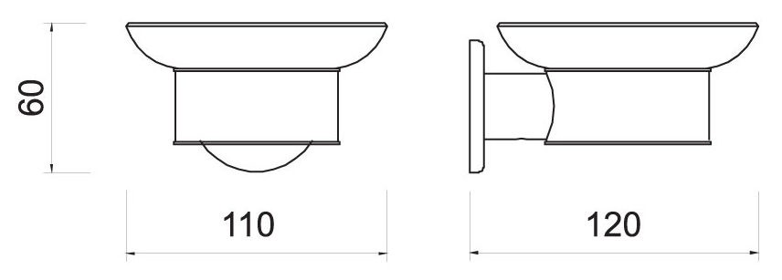 Ferro Smile ASM02 Габаритні розміри