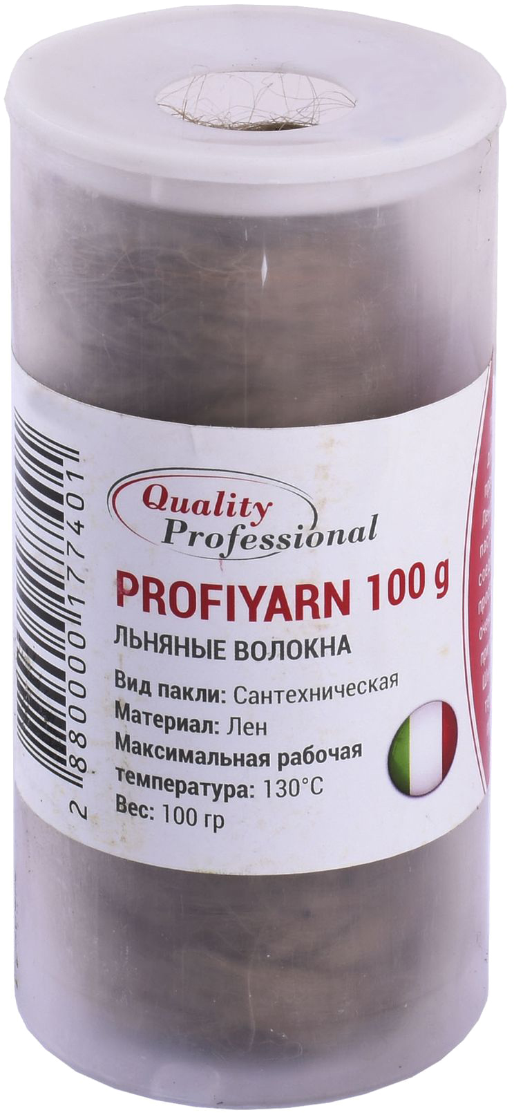 Цена пакля Quality Professional Profigarn S-1266 (100 g) в тубусе в Херсоне