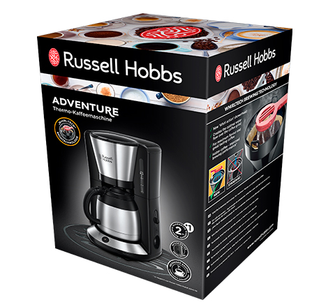 Кофеварка Russell Hobbs Adventure 24020-56 цена 3649.00 грн - фотография 2