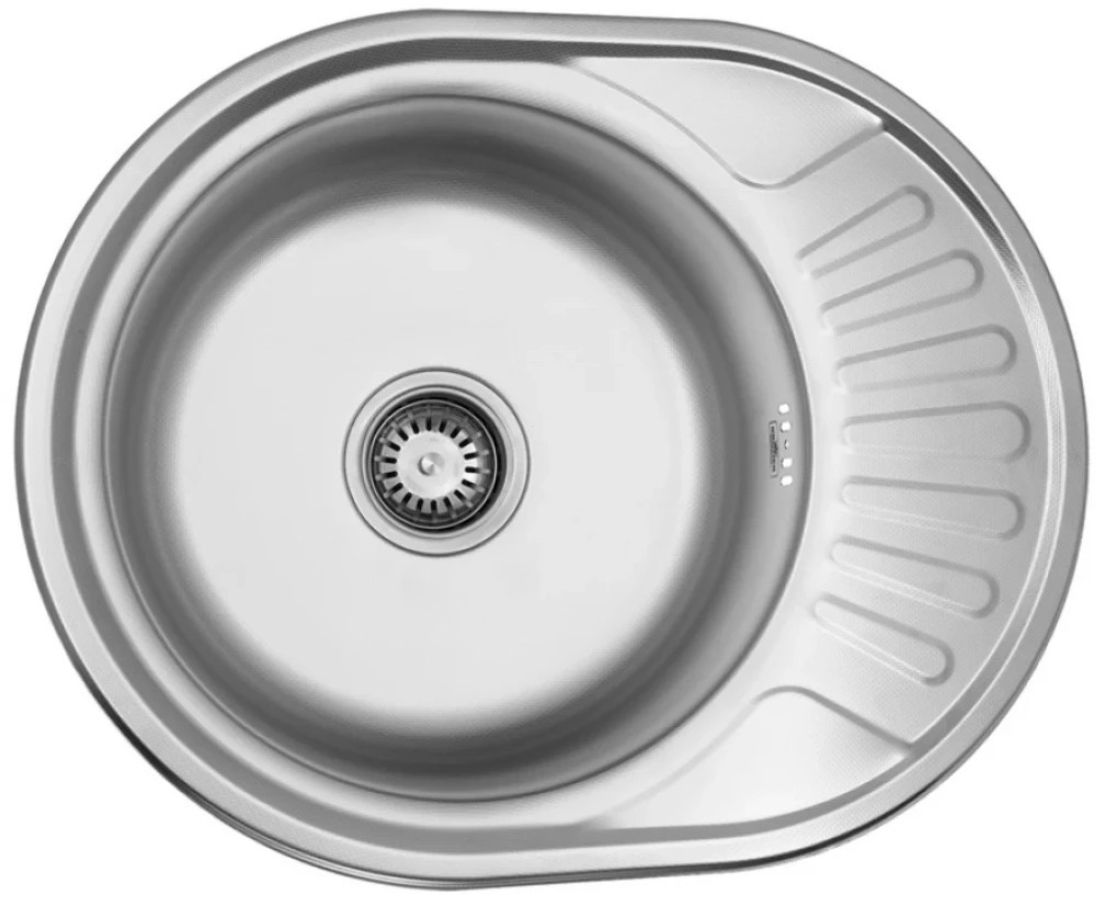 Кухонна мийка Kroner KRP Dekor - 5745 (0,6 мм) в інтернет-магазині, головне фото