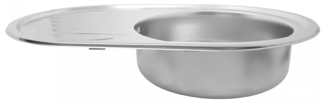 Кухонна мийка Kroner KRP Dekor - 7750 (0,6 мм) ціна 1505 грн - фотографія 2