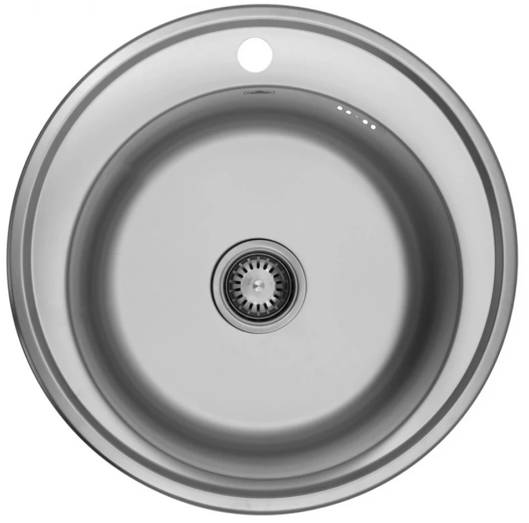 Кухонна мийка Kroner KRP Satin - 510 (0,8 мм)