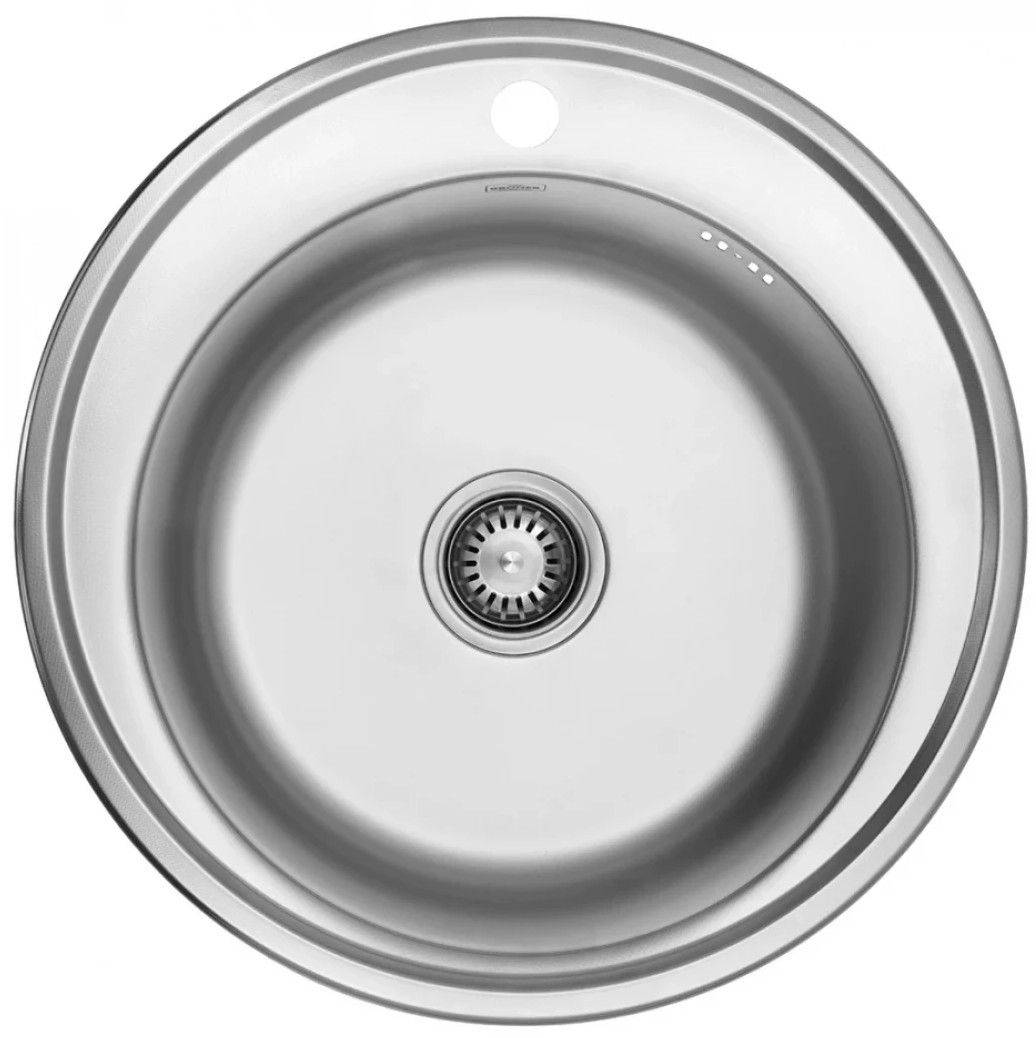 Кухонна мийка Kroner KRP Dekor - 510 (0,8 мм)