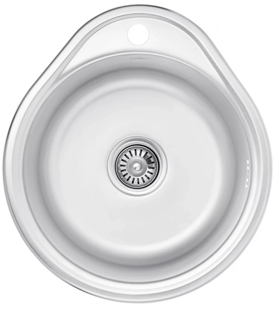 Ціна кухонна мийка Kroner KRP Satin - 4843 (0,8 мм) в Полтаві