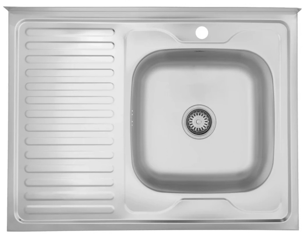 Кухонна мийка Kroner KRP Satin - 6080R (0,6 мм)