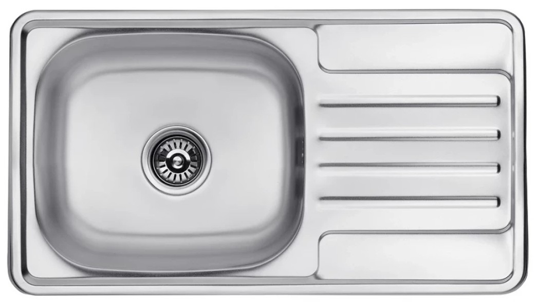 Відгуки кухонна мийка довжина 420 мм Kroner KRP Satin - 7642 (0,8 мм) в Україні