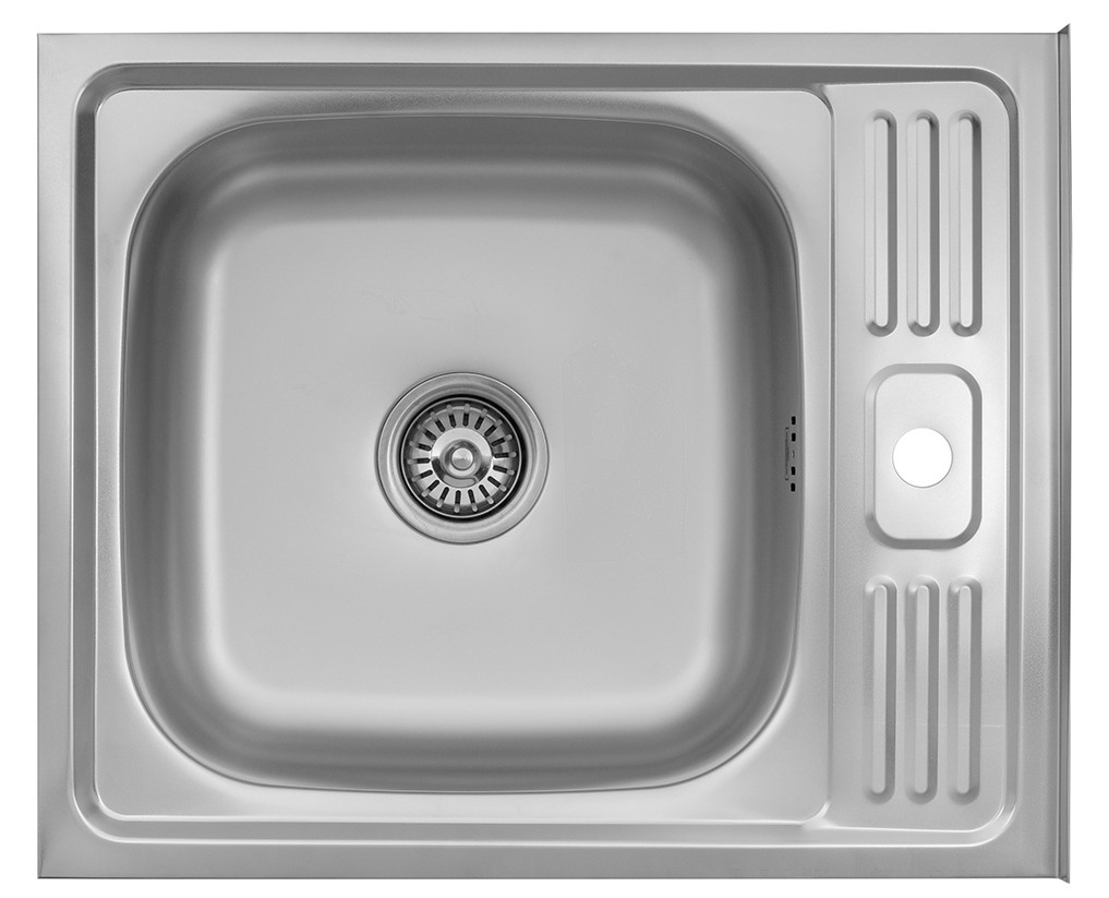 Характеристики кухонна мийка Kroner KRP Satin - 6050 (0.6 мм)
