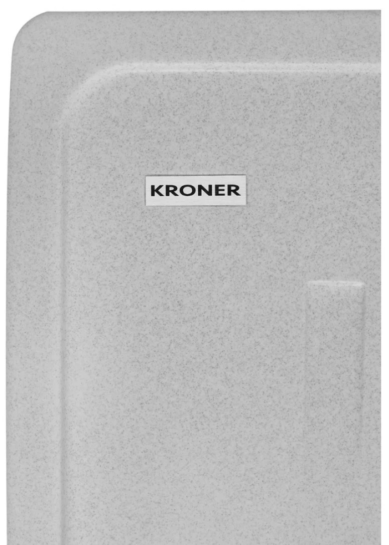 Кухонная мойка Kroner KRP Komposit GRA — 6243 отзывы - изображения 5