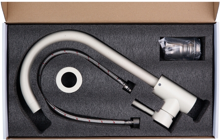 Змішувач Kroner KRP Edelstahl Klassisch - WEI035 зовнішній вигляд - фото 9