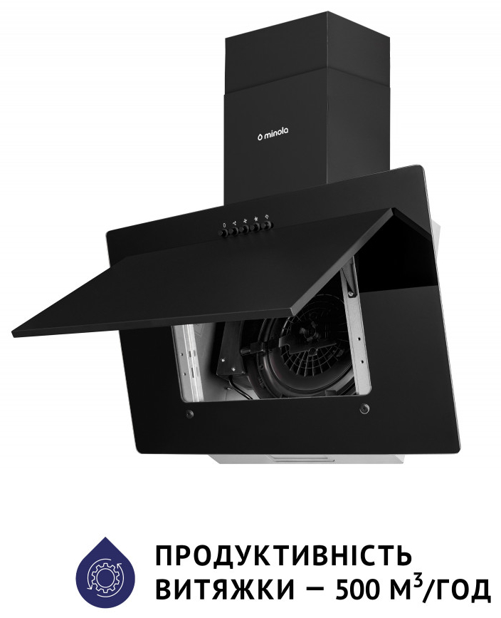 Вытяжка кухонная декоративная наклонная Minola HDN 6124 BL LED инструкция - изображение 6