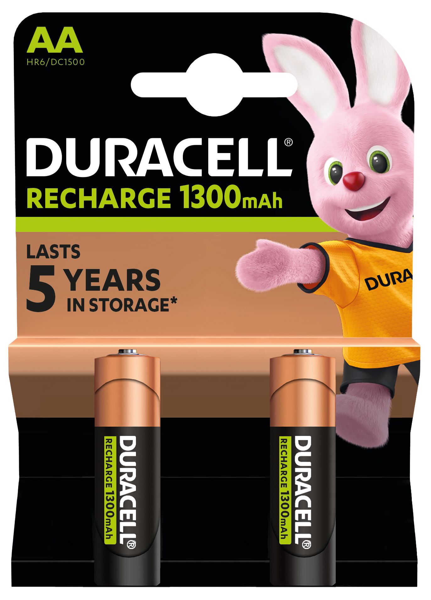 Аккумулятор Duracell AA 1300 mAh 2шт. (5000394039186) цена 425 грн - фотография 2