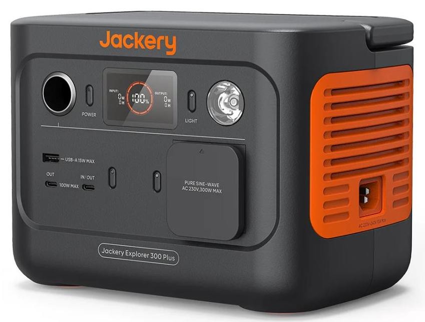в продажу Портативна зарядна станція Jackery Explorer 300 Plus + Jackery SolarSaga 40 (60-0304-EUB1A1) - фото 3