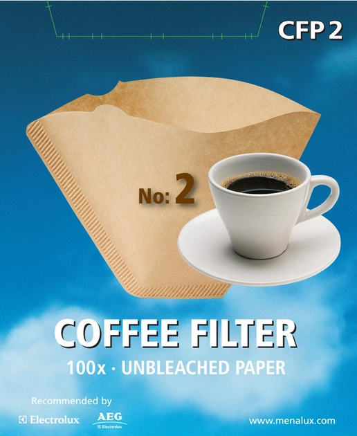в продаже Фильтры для кофеварок Menalux CFP 2 100 шт. - фото 3